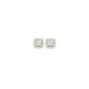 9ct-Gold-Diamond-Cushion-Frame-Stud-Earings Sale