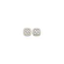 9ct-Gold-Diamond-Cushion-Stud-Earrings Sale