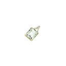 9ct-Gold-Green-Amethyst-Emerald-Cut-Slider-Pendant Sale