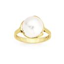 9ct-Gold-Cultured-Freshwater-Pearl-Ring Sale