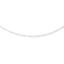 Silver-45cm-31-Figaro-Chain Sale