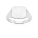 Silver-Square-Signet-Ring Sale