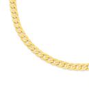 9ct-Gold-55cm-Solid-Curb-Gents-Chain Sale