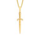 9ct-Gold-Long-Sword-Gents-Pendant Sale