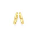 9ct-Gold-20mm-Square-Tube-Hoop-Earrings Sale