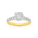 18ct-Gold-Diamond-Ring Sale