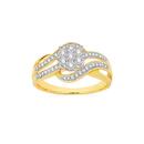 9ct-Gold-Diamond-Miracle-Wrap-Ring Sale