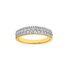 9ct-Gold-Diamond-Three-Row-Band Sale