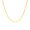 9ct-Gold-50cm-Solid-Diamond-Cut-Curb-Chain Sale