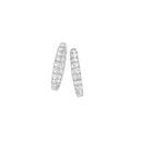 Silver-Inside-Out-Cubic-Zirconia-Hoop-Earrings Sale