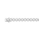 Silver-5mm-CZ-Bezel-Tennis-Bracelet Sale