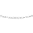 Silver-45cm-Flat-Bevel-Curb-Chain Sale