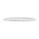 Silver-4x65mm-Twist-Bangle Sale