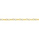 9ct-Gold-Diamond-Infinity-Bracelet Sale