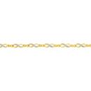 9ct-Gold-Diamond-Infinity-Bracelet Sale