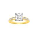 9ct-Gold-Diamond-Ring Sale