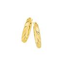 9ct-25x15mm-Twist-Hoops Sale