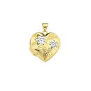 9ct-Gold-19mm-Two-Tone-Flower-Filigree-Heart-Locket Sale