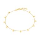 9ct-Gold-19cm-Multi-Disc-Bracelet Sale