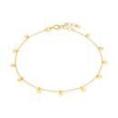 9ct-Gold-19cm-Multi-Disc-Bracelet Sale