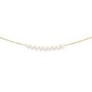 9ct-Gold-45cm-Cultured-Fresh-Water-Pearl-Necklace-with-Chain Sale