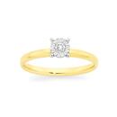 9ct-Gold-Diamond-Solitaire-Ring Sale