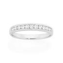 9ct-White-Gold-Diamond-Channel-Set-Band Sale