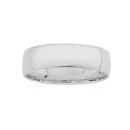 Sterling-Silver-6mm-Light-Half-Round-Mens-Ring Sale