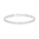 Silver-21cm-Concave-Marine-Bracelet Sale