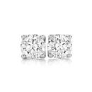 18ct-White-Gold-2-Diamonds-Stud-Earrings Sale