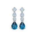 9ct-White-Gold-London-Sky-Blue-Topaz-Earrings Sale