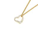 9ct-Gold-Two-Tone-10mm-Floating-Heart-Pendant Sale