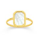 9ct-Gold-MOP-Dress-Ring Sale