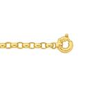 9ct-Gold-19cm-Solid-Belcher-Bolt-Ring-Bracelet Sale