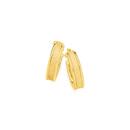 9ct-Gold-4x10mm-Satin-Hoop-Earrings Sale