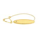 9ct-Gold-Diamond-Oval-Childrens-Brooch Sale