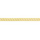 9ct-Gold-50cm-Solid-Bevelled-Close-Curb-Chain Sale