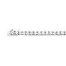 Sterling-Silver-Square-CZ-19cm-Tennis-Bracelet Sale