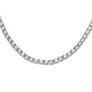 Sterling-Silver-40cm-3mm-Round-Cubic-Zirconia-Evening-Choker-Necklet Sale