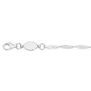 Sterling-Silver-19cm-Fine-Serpentine-Bracelet-Made-In-Italy Sale