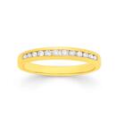 9ct-Gold-Diamond-Channel-Set-Band Sale