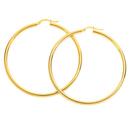 9ct-Gold-25x50mm-Polished-Hoop-Earrings Sale