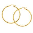 9ct-Gold-25x40mm-Polished-Hoop-Earrings Sale