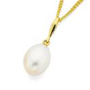 9ct-Gold-Cultured-Fresh-Water-Pearl-Pendant Sale