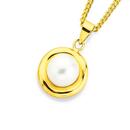 9ct-Gold-Cultured-Freshwater-Pearl-Pendant Sale