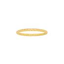 9ct-Gold-Prism-Cut-Stacker-Ring Sale