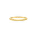 9ct-Gold-Prism-Cut-Stacker-Ring Sale