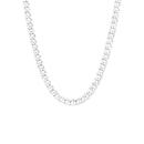 Sterling-Silver-55cm-Solid-Concave-Curb-Gents-Chain Sale