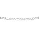 Silver-45cm-31-Figaro-Chain Sale