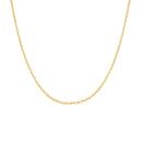 9ct-Gold-40cm-Solid-Trace-Chain Sale